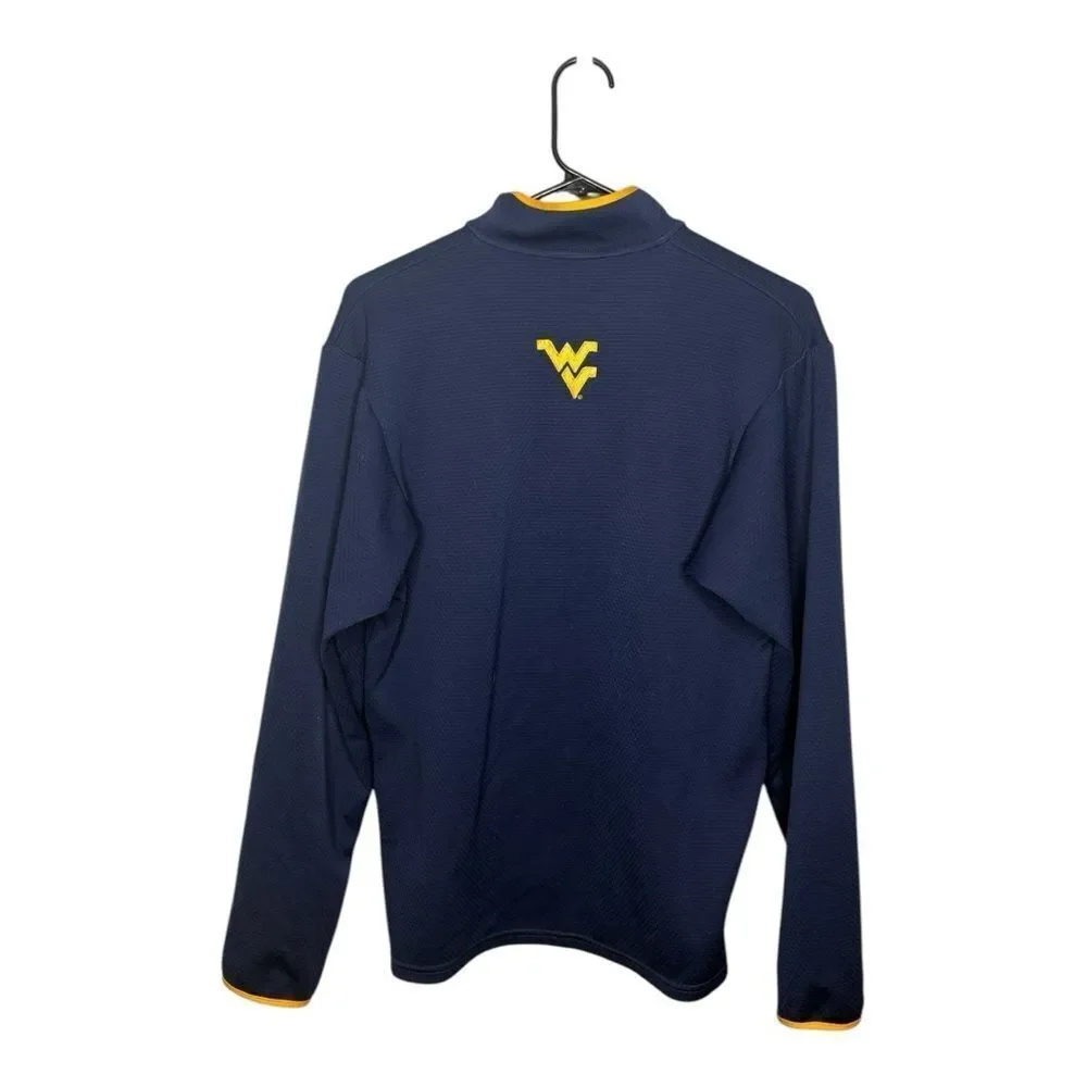 Nike NCAA Mens small quarter zip pullover West Virginia Mountaineers